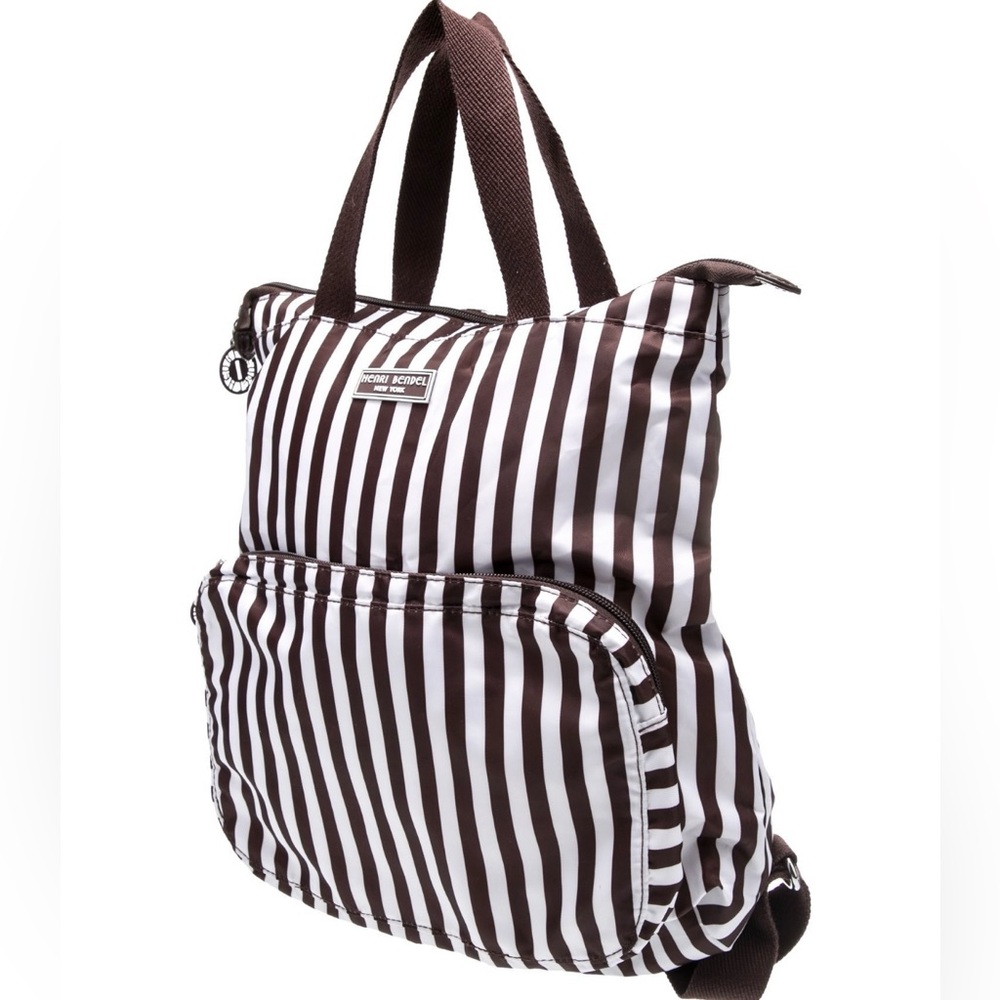 Henri Bendel Nylon Tote Back Pack - Picture 2 of 10
